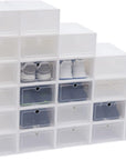 Clear Shoe Boxes for Organized Storage