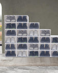 Clear Shoe Boxes for Organized Storage