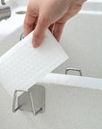 Self-Adhesive Kitchen Stainless Steel Sponges Holder