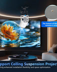 Projector 4K Android 11 Dual Home Cinema Outdoor Projector
