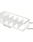 Data Cable Organizer Case Classification Dustproof Card Organizer with Lid Clutter Collection Box for Office Home