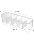 Data Cable Organizer Case Classification Dustproof Card Organizer with Lid Clutter Collection Box for Office Home