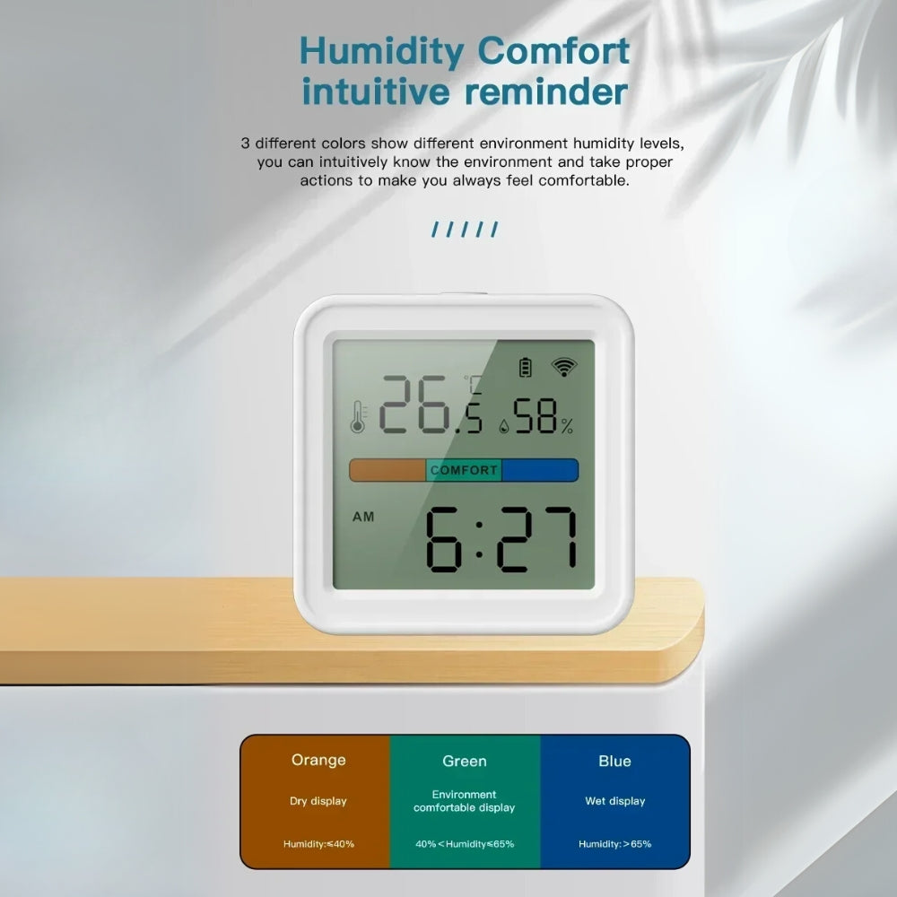 WiFi Temperature Humidity Sensor Smart Life Backlight Hygrometer Thermometer Sensor