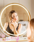 Smart Touch LED Vanity Mirror with Lights