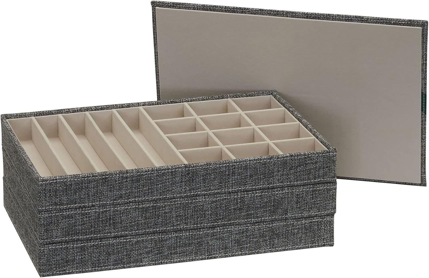Flocking Jewelry Storage Box
