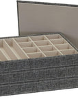 Flocking Jewelry Storage Box