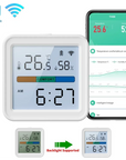 WiFi Temperature Humidity Sensor Smart Life Backlight Hygrometer Thermometer Sensor